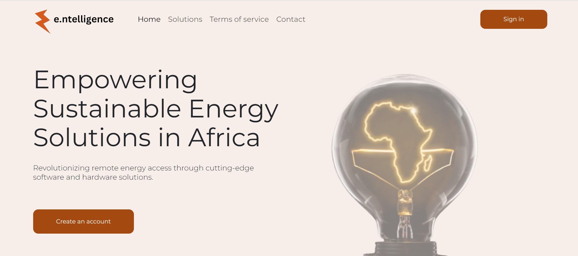 Entelligence Landing Page